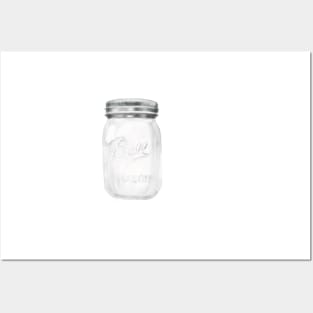 Mason Jar Posters and Art